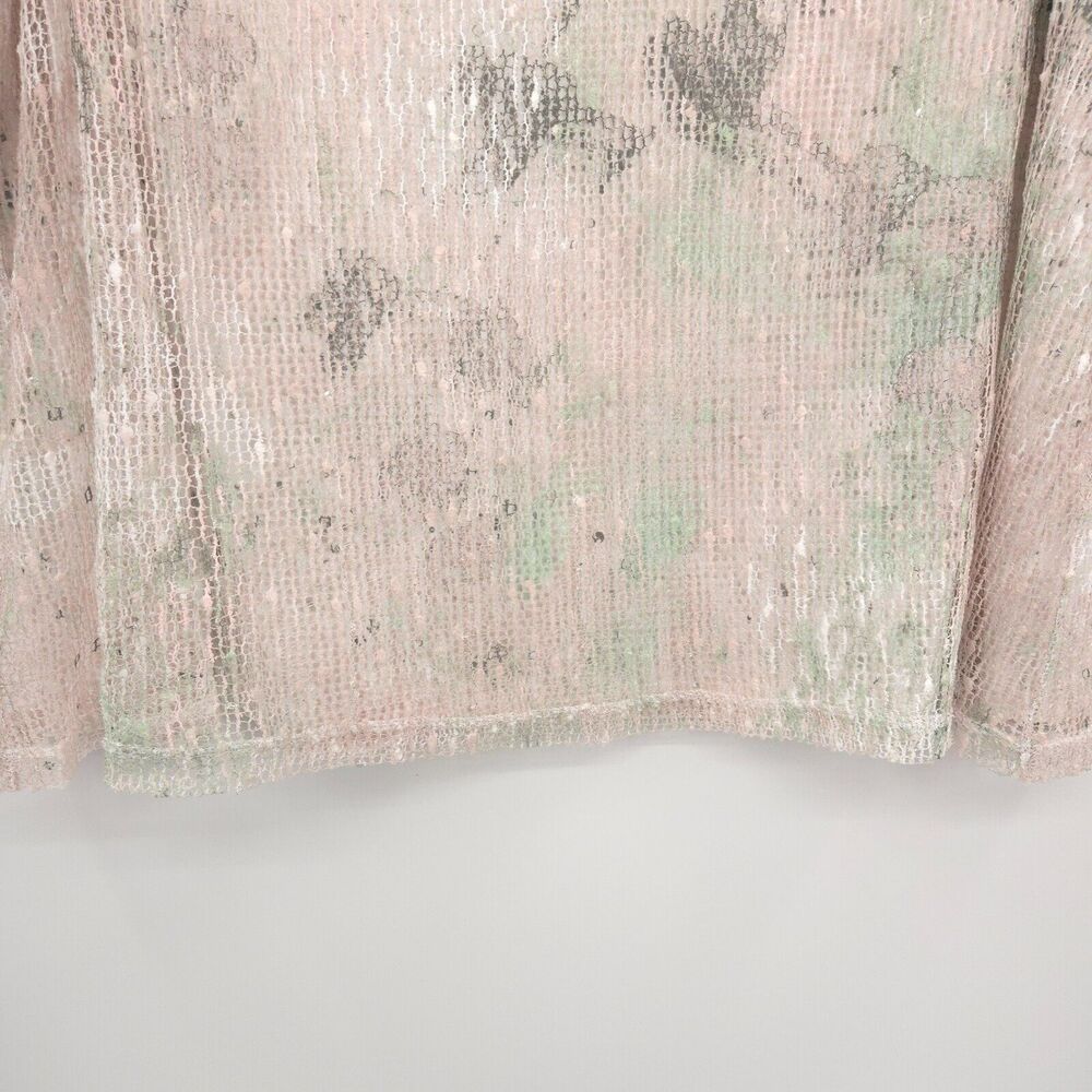 Catherines Mesh Overlay Tunic Top Plus Size 1x Le… - image 4